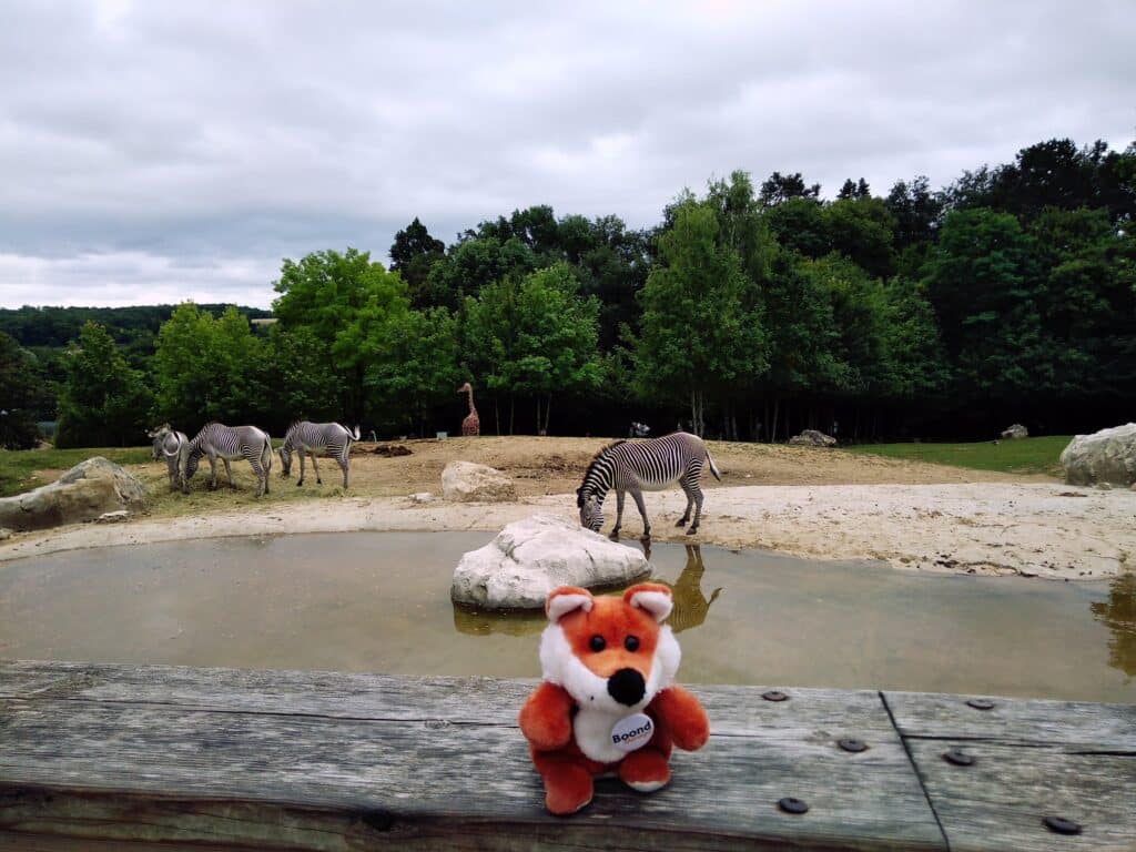 James Boond au zoo de Beauval