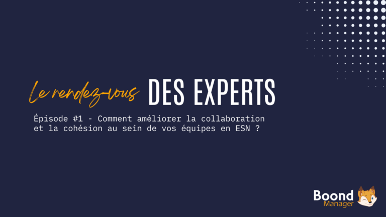Webinar - Comment améliorer la collaboration et la cohésion au sein de vos équipes en ESN ?