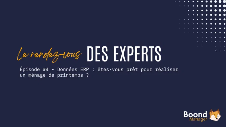 Le rendez-vous des experts - Données ERP : êtes-vous prêt pour réaliser un ménage de printemps ?