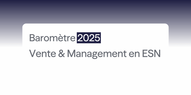 Baromètre métier 2025 : commerce & management en ESN